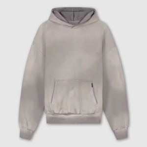 Ventes en gros de sweats à capuche pour hommes, hiver, toucher doux, 100% coton, teinture unie, option d'impression personnalisée pour les magasins de mode dans le monde entier, livraison rapide - Product Image 6