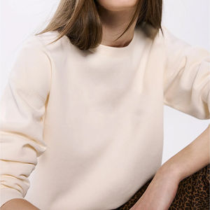 Sudaderas de Primavera, Nueva Llegada, Moda Casual, Cuello Redondo Holgado, Manga Larga, Sudadera Bordada para Mujer - Product Image 5