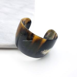 Handcrafted Natural Buffalo Horn <b>Cuff</b> <b>Bracelet</b> for <b>Men</b> and Women Eco-Friendly, Lightweight, Ethically Sourced Fashion Jewelry - Product Image 4
