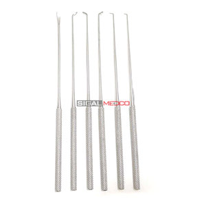 Juego de Microdisectores de Acero Inoxidable Reutilizables, Kit de Instrumentos Quirúrgicos para Microcirugía, Neurocirugía de Precisión y Cirugía Cerebral - Product Image 4