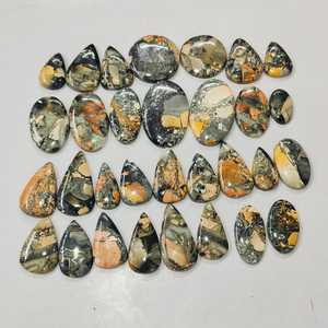 Natural Maligano Jasper Cabochon, Rare Scenic Gemstone, Jewelry Making Lot for Jewelry Making Custom Size by MAHNAJ GEMS - Product Image 1