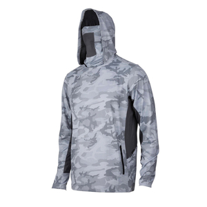 Hoodie unisexe décontracté avec cache-visage en tissu premium OEM ODM - Product Image 3