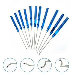 Gancho de sutura ortopédico para manguito rotador, acero inoxidable, 1 unidad, para reconstrucción y reparación de ligamentos articulares, maquinaria de alambre para artroscopia - Product Image 6