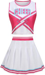Uniformes Personalizados OEM para Porristas Jóvenes, Trajes Escolares de Animadoras para Niñas, Ropa de Actuación para Deportes - Product Image 3