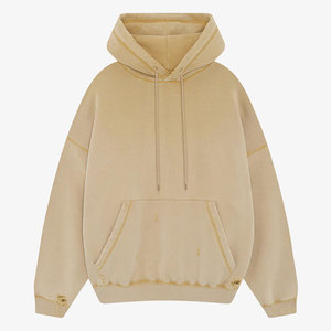 Sudaderas con Capucha para Hombre, Personalizadas, 100% Algodón, Forro Polar, Diseño con Bolsillo, Invierno, Gruesas, Alta Calidad - Product Image 4
