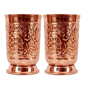Vaso de Cobre Martillado a Mano, Precio al por Mayor, Vaso Ayurvédico para Beber, para Hogares, Restaurantes y Hoteles - Product Image 5