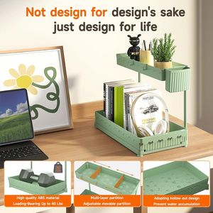 Set da 3 Organizzatori Estraibili a L Multiuso 2026 per Sottolavello, Contenitori Salvaspazio per Armadietti da Cucina e Bagno - Product Image 6
