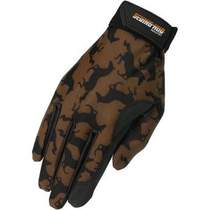 Guantes de equitación antideslizantes Servicio OEM Guantes de equitación Cuero Personalizado Equitación Ecuestre Guantes Jinete de carreras de caballos - Product Image 3