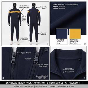 Nouvelle Collection – Survêtements de Course Décontractés pour Hommes, 100 % Coton Respirant et Léger, Motif Uni, 2 Pièces pour l'Hiver - Product Image 6