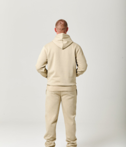 Sudadera con Capucha 100% Algodón Francés, Estilo Básico, Lisa, para Hombre y Mujer - Product Image 3