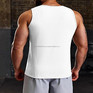 Débardeurs pour hommes, confortables, à séchage rapide, pour la course à pied et le fitness, entraînements d'été, débardeurs pour hommes - Product Image 5