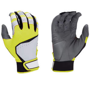 Guantes de Bateo de Béisbol de Primera Calidad con Logotipo Personalizado para Adultos, Cierre de Gancho y Bucle para Mano Derecha, Agarre Suave y Transpirable - Product Image 5