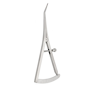 Calibrador Castroviejo Angulado de 18 cm, Instrumento Quirúrgico de Precisión de Acero Inoxidable para Medición Precisa y Planificación de Implantes - Product Image 3
