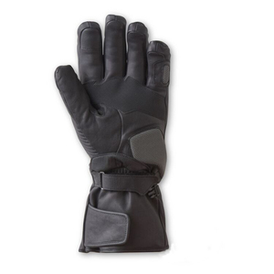 Gants de moto en cuir véritable sur mesure, à doigts entiers, avec fermeture auto-agrippante, impression réfléchissante, design respirant pour l'hiver, pour hommes - Product Image 6