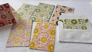 Tarjeta de Boda Hecha a Mano con Fibra de Algodón Natural, Estilo Amor, Forma Rectangular, con Técnicas Centenarios - Product Image 5