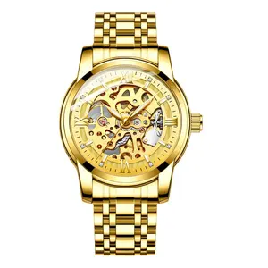 Sk Tijd Kleine Moq, Logo Tailor Made, Zwitserse Merk Fashion Trend Unisex Mechanische Horloge Automatische Mechanische Horloge