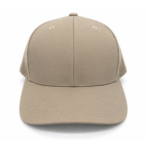 Casquette Trucker Structurée à 6 Panneaux Mi-Profils en Maille Personnalisée avec Logo Réglable sur Bande Intérieure, Visière Légèrement Courbée et Fermeture Snapback - Product Image 1