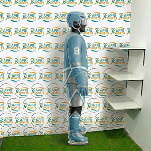 Elegante Conjunto de Uniforme de Hockey sobre Hielo para Hombre, Ligero, Transpirable, Tejido Suave, Ajuste Cómodo para Entrenamientos y Partidos - Product Image 4