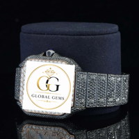 Montre-bracelet unisexe de luxe en acier inoxydable bleu avec cadran carré incrusté de diamants, idéale pour les occasions formelles et décontractées, disponible au meilleur prix – Offre spéciale