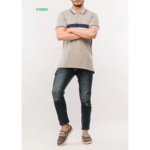 เสื้อโปโลคุณภาพดีสำหรับผู้ชาย คอเต่า ทรงปกติ ผ้าฝ้าย 100% พิมพ์ลายดิจิทัล สไตล์สตรีทแวร์ แห้งเร็ว ระบายอากาศได้ดี - Product Image 3