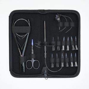 Juego Completo de Herramientas para Extensiones de Cabello: Alicates para Cerrar Cuentas, Pinzas para Tirar de Lazos, Tijeras para Cortar Hilo y Pinzas para Cabello, para Instalación en Salón - Product Image 4