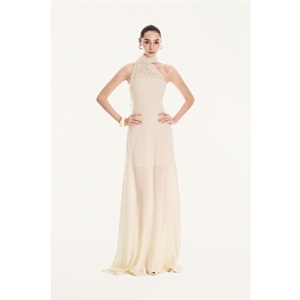 Wholesale Clothing Womens Dresses ODM CORINNE ELEGANT LACE DRESS 500 grams Elongating Fit <b>Wrap</b> Neckline Dresses Women Casual - Product Image 2