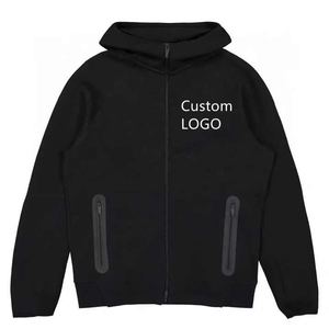 High Quality Women's Hooded Daily Wear Track <b>Suit</b> 2 Piece Long Set Polyester/Cotton Winter Moisture Wicking Breathable Button - Product Image 1