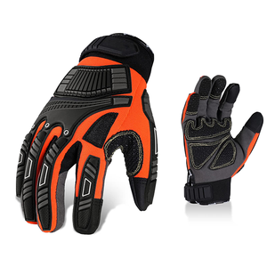 Heavy Duty High Impact Mechanic <b>Gloves</b> Cut Resistant Synthetic Leather Safety Work <b>Gloves</b> Factory Manufacturer Mechanical <b>Gloves</b> - Product Image 6