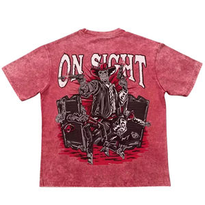 Camiseta estampada para hombre, precio económico, gran venta, mejor calidad, cuello redondo, cómoda y ligera. - Product Image 1