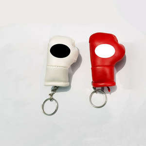 Porte-clés de boxe en PU PVC, porte-clés en forme de gants de boxe, promotion sportive, logo personnalisé, mini porte-clés de boxe - Product Image 5