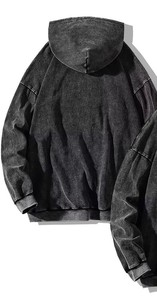 Acid Washed <b>Men's</b> Hoodie & Sweatshirts Custom Made High Quality Thick Cotton Hoodies <b>Men's</b> <b>Pullover</b> <b>Men's</b> Hoodies - Product Image 6