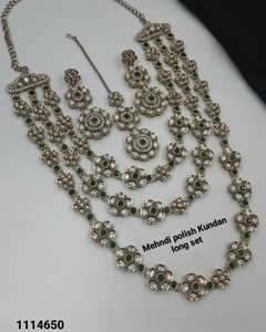 Elegante Juego de Joyas de Alta Calidad Chapadas en Oro para Novia, Compromiso, Boda, Aniversario, Regalo, Moda Étnica, Chapado en Rodio, Diseño Floral - Product Image 3