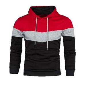 Conjunto de Sudadera con Capucha y Pantalones Deportivos Personalizados, 100% Poliéster, con Logotipo, Resistentes al Viento, para Invierno, Ropa Deportiva Casual para Hombre, OEM ODM - Product Image 1