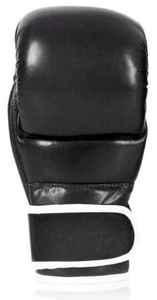 Guantes de Boxeo Profesionales de Cuero Liso para Hombre con Diseño Transpirable y Ligero que Absorbe la Humedad - Product Image 5