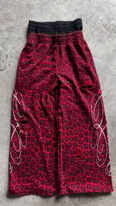 Vintage Wide Leg Sweatpants 100% Cotton Heavyweight Mid Rise <b>Elastic</b> Printed Casual <b>Trousers</b> for <b>Men</b> Streetwear Lounge Pants XS - Product Image 3