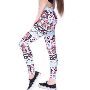 Leggings de yoga pour femme avec logo, taille ajustée, en tissu soie et élasthanne de qualité garantie – Prix compétitif - Product Image 6
