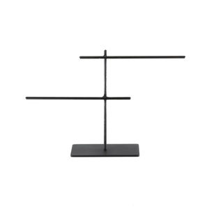 Minimalist Jewelry Stand With Dual Bar Efficient Display Anti <b>Tangle</b> Holder For Bracelets Necklaces Stable Base Modern Organizer - Product Image 4