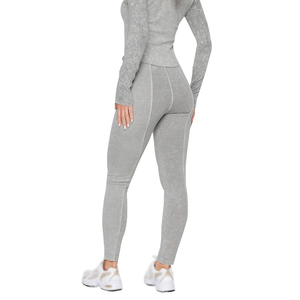 Leggings pour femmes sur mesure, taille élastique, imprimés, respirants, écologiques, en polyester/nylon, leggings décontractés fabriqués au Pakistan, service OEM - Product Image 3