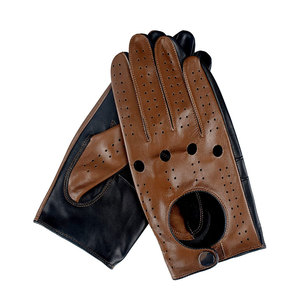 Guantes de Conducción de Cuero Cómodos, Diseñados para un Agarre Seguro, Mayor Flexibilidad en las Manos y una Apariencia Elegante, Perfectos para Conducir - Product Image 1