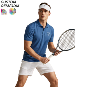 Ropa de Tenis Estampada Premium para Hombre, Conjunto de Camiseta y Pantalones Cortos con Logotipo Frontal, Uniforme Deportivo de Secado Rápido, Soporte OEM ODM, Venta al Por Mayor - Product Image 4