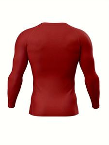 Camisetas de Compresión Deportivas, Elegantes, para Entrenamiento, con Sublimación Personalizada, Spandex, Poliéster - Product Image 2