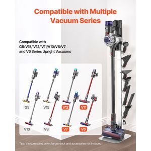 Per Dyson Multi-modelli supporto per aspirapolvere stabile supporto per staffa a parete grigio - Product Image 2