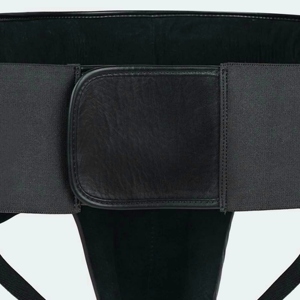 Protège-entrejambe de boxe professionnel en cuir véritable, prix de gros RTS, personnalisable, AI-GG-005 - Product Image 4