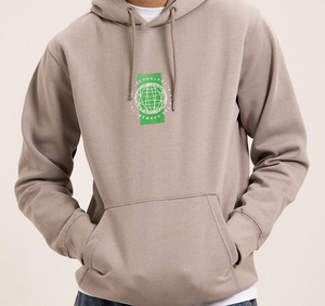 Sweat-shirt à capuche pour homme avec logo personnalisé simple, en mélange de coton, imprimé, pour l'hiver, de qualité supérieure, respirant - Product Image 4