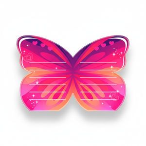 Paleta de Pestañas de Mariposa de Alta Calidad para Extensiones de Pestañas Profesionales, Paleta Acrílica para Volumen y Pestañas Clásicas - Product Image 5