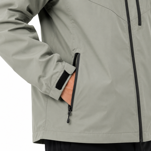 Men's Lightweight <b>Rain</b> <b>Jackets</b> <b>Plus</b> <b>Size</b> Waterproof Solid Color Windproof Outdoor Hooded SportJacket Windbreaker <b>Jacket</b> - Product Image 5