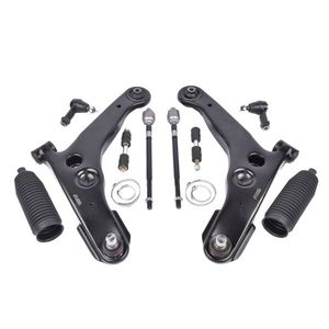 Kit Braccio di Controllo Inferiore Anteriore con Giunti Sferici e Tiranti Sterzo per Mitsubishi Lancer FWD-Q5 02-07 - Product Image 1