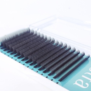 Venta al por mayor 0,03 volumen hecho a mano Corea extensiones de pestañas muestra gratis disponible - Product Image 4