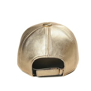 REDHIT SPORTS Gorra de Béisbol Metálica Plateada de Moda, Gorra Snapback de Cuero PU Brillante de Primera Calidad, Ajustable, Unisex, Transpirable e Impermeable - Product Image 5
