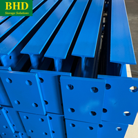 Étagères de rayonnage à récupération automatisée BHD en acier thermolaqué robuste, norme américaine, avec pieds soudés, résistantes à la corrosion